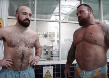 Eddie Hall and Average Joe