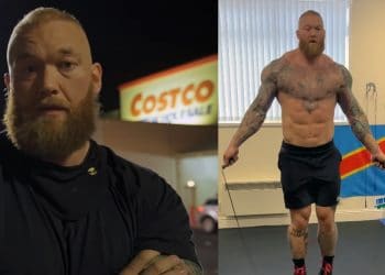 Hafthor Bjornsson Grocery Shopping
