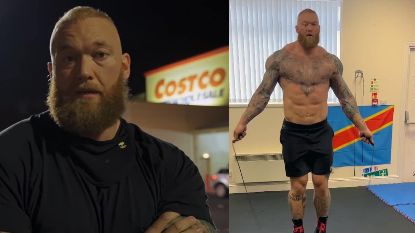 Hafthor Bjornsson Grocery Shopping