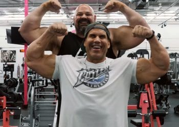 Jay Cutler Brian Shaw Arms Day