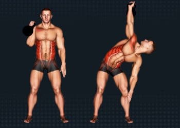 Kettlebell Bent Press Exercise