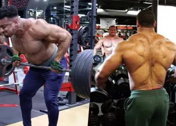 Larry Wheels Back Workout