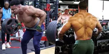 Larry Wheels Back Workout