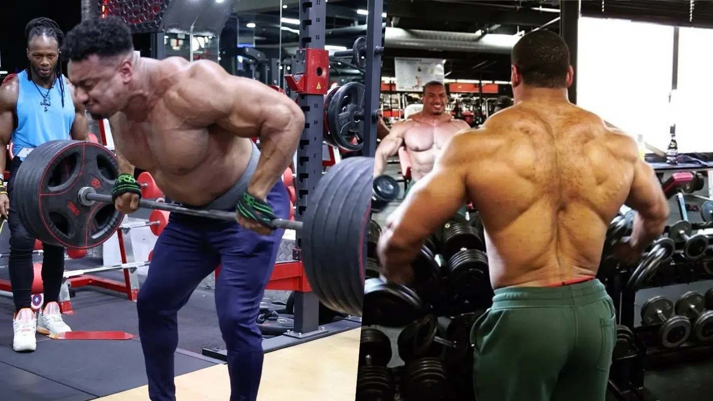Larry Wheels Back Workout