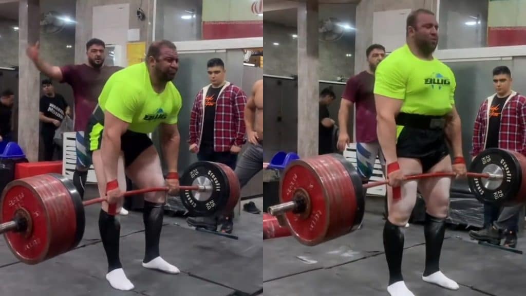Peiman Maheripourehir Raw Deadlift