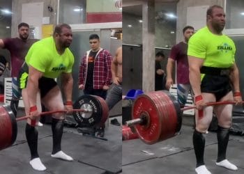 Peiman Maheripourehir Raw Deadlift