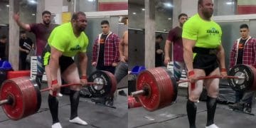 Peiman Maheripourehir Raw Deadlift