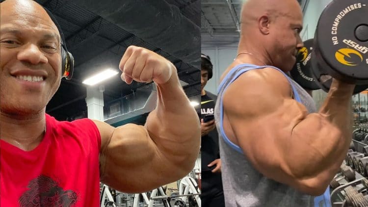 Phil Heath Trains Biceps