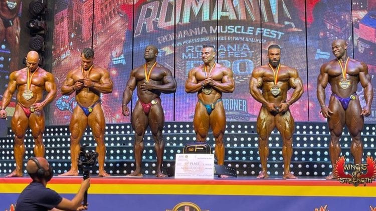2021 Romania Muscle Pro Results