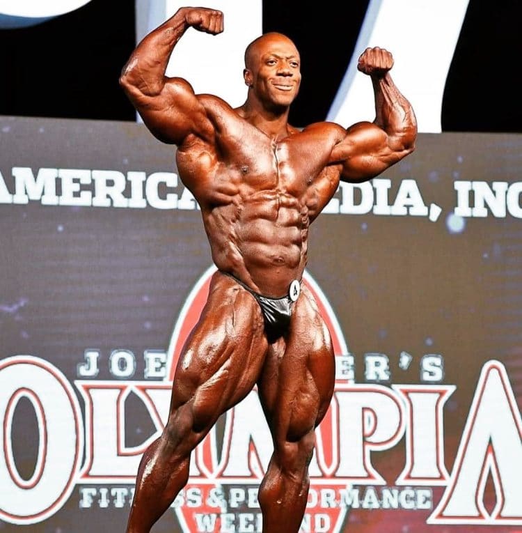 Shawn Rhoden At Mr Olympia Stage