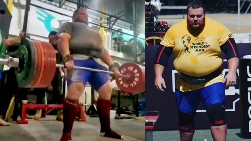 Strongman Chris Van Der Linde