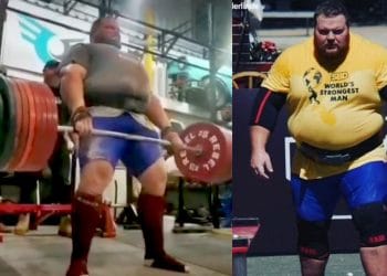Strongman Chris Van Der Linde