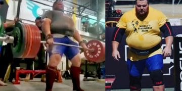 Strongman Chris Van Der Linde