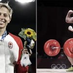 Transgender Athletes Quinn Left And Laurel Hubbard Right