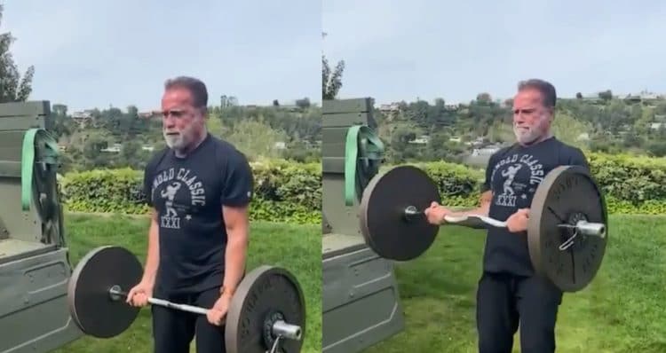 Arnold Schwarzenegger Strict Curl