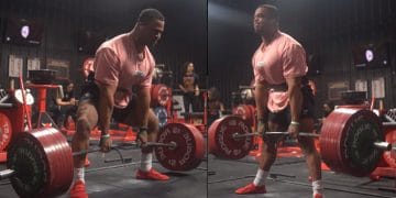 Jamal Browner 390kg Paused Deadlift