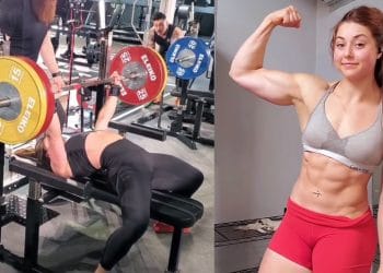 Jessica Buettner 100kg Bench Press For 3 Reps