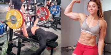 Jessica Buettner 100kg Bench Press For 3 Reps