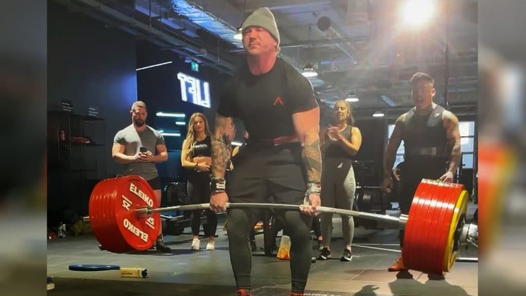 John Haack 410 Kg Deadlift