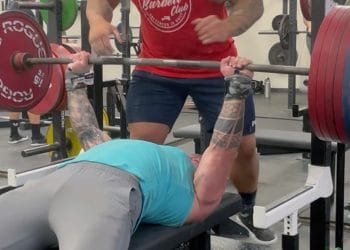 John Haack Bench Pressed 600lbs