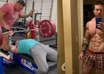 John Haack Paused Bench Press