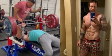 John Haack Paused Bench Press