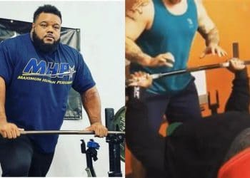 Julius Maddox Bench Pressing 635lbs