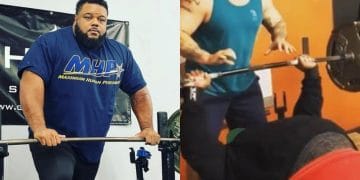 Julius Maddox Bench Pressing 635lbs