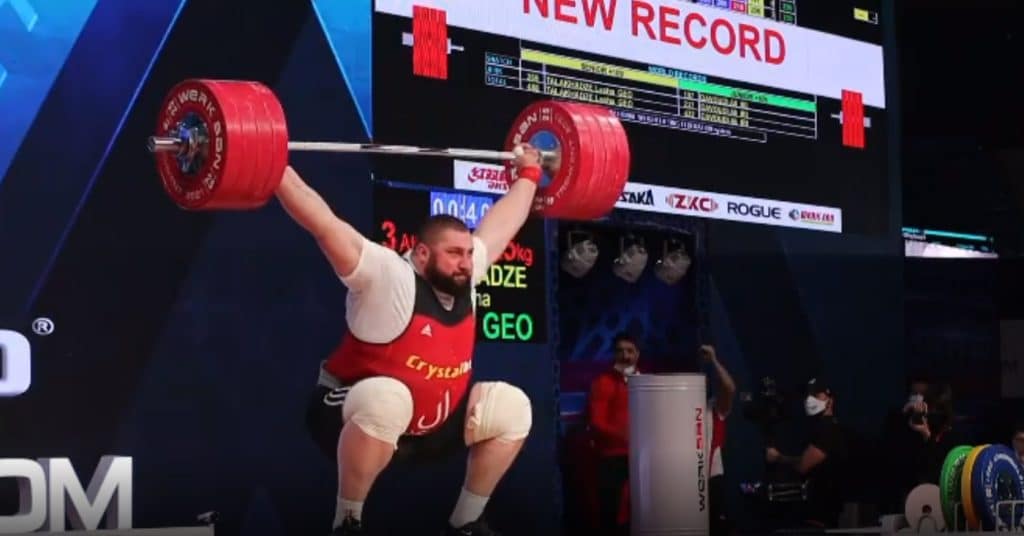 Lasha Talakhadze 2021 Iwf World Championships