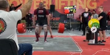 Peiman Maheripourehir Deadlifts Huge 481 Kg