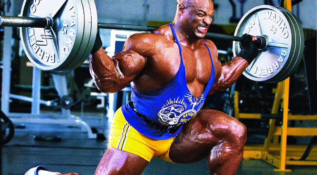 Ronnie Coleman Lunges