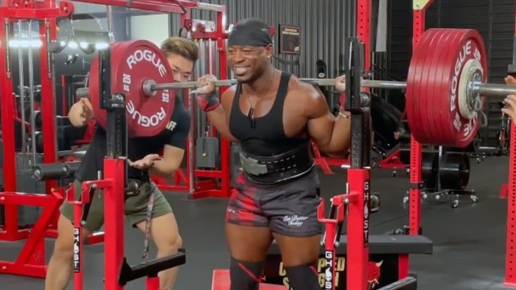 Russel Orhii Squat PR 733lbs