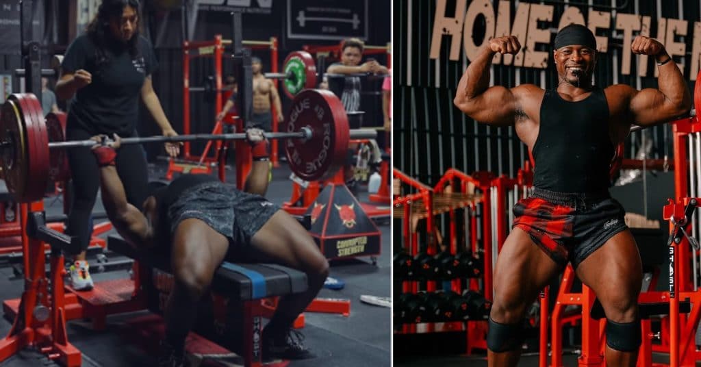 Russel Orhii Bench Press 446lbs Pr