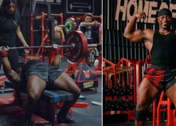 Russel Orhii Bench Press 446lbs Pr