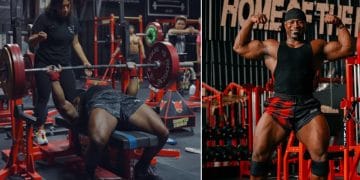 Russel Orhii Bench Press 446lbs Pr