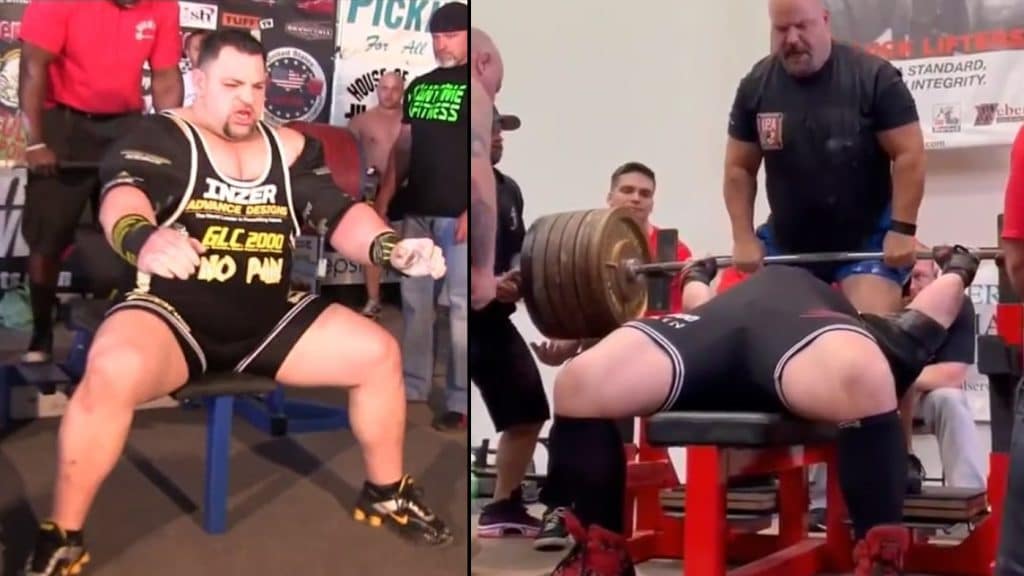 Tiny Meeker Bench Press World Record