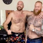 Tyson Fury And Hafthor Bjornsson