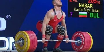 Weightlifter Karlos Nasar