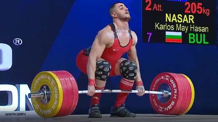 Weightlifter Karlos Nasar