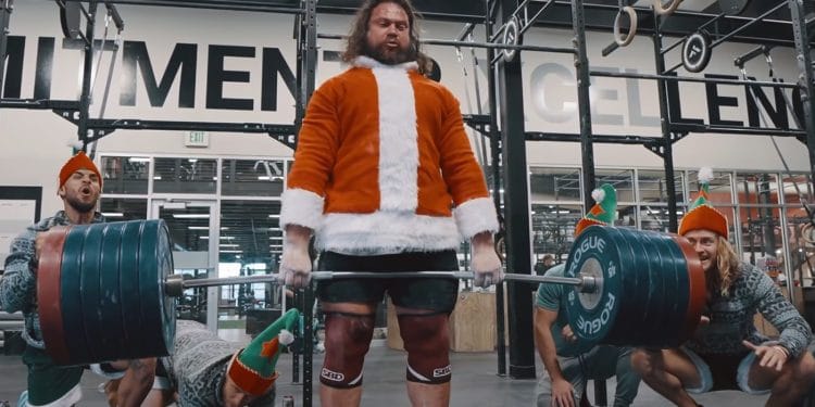 Martins Licis Justin Medeiros Heavy Deadlift