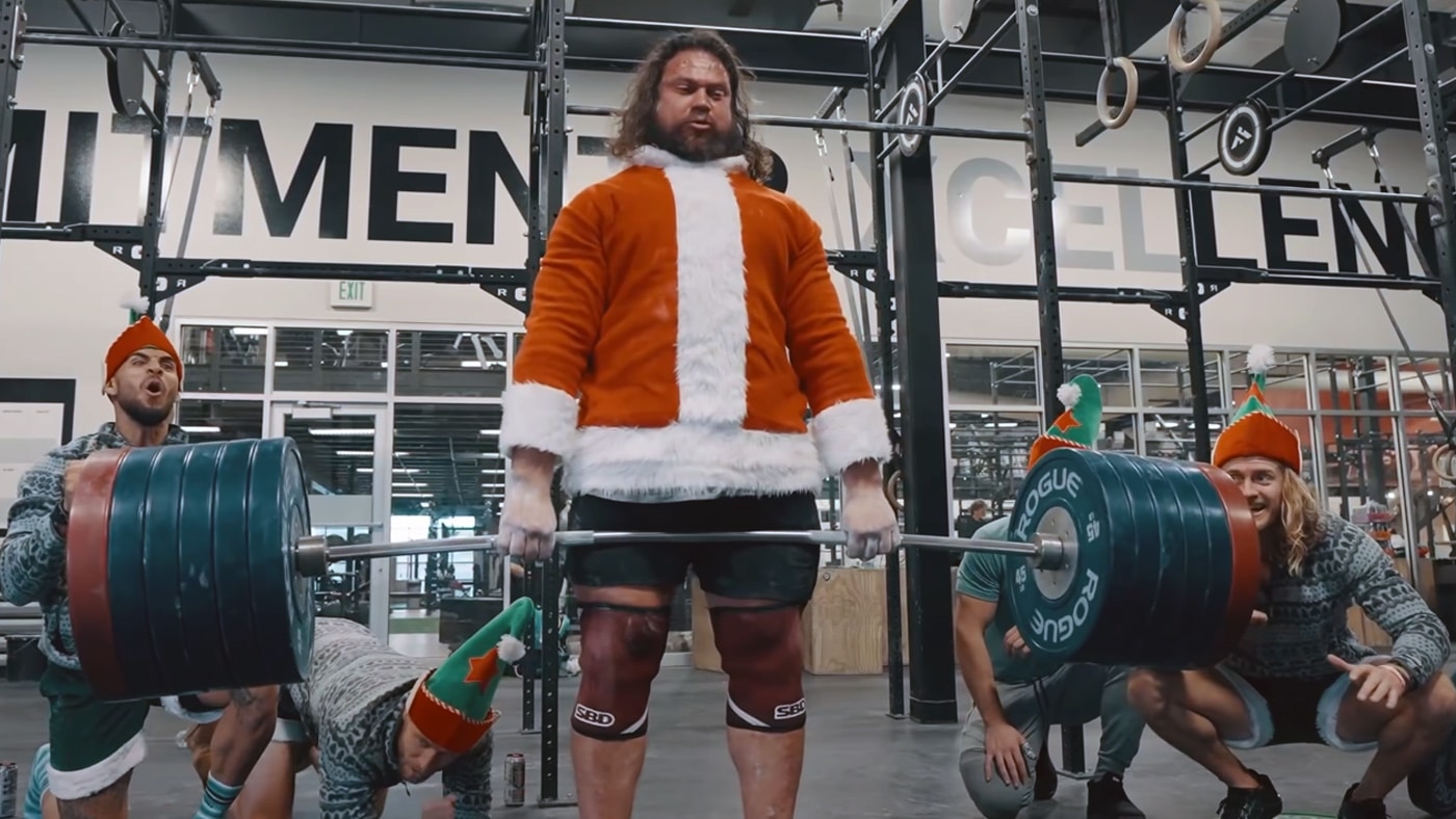 Martins Licis Justin Medeiros Heavy Deadlift