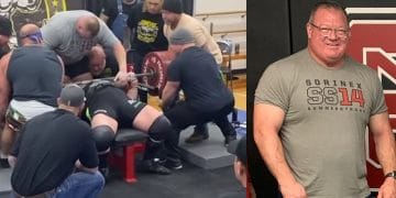 Bill Gillespie Sets New Equipped Atwr Bench Press