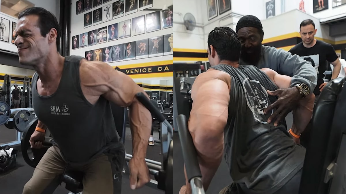 Charles Glass Shares Back Superset