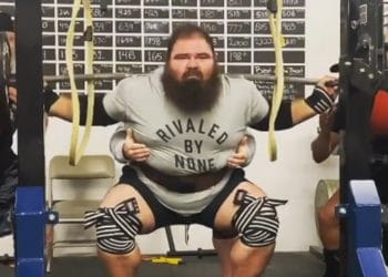Daniel Bell 470kg Squat