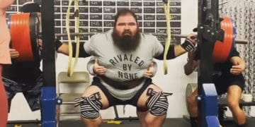 Daniel Bell 470kg Squat