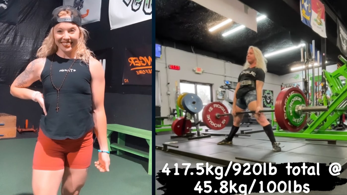 Powerlifter Heather Connor Totals 417.5 kg (920 lb) In Training – Fitness  Volt