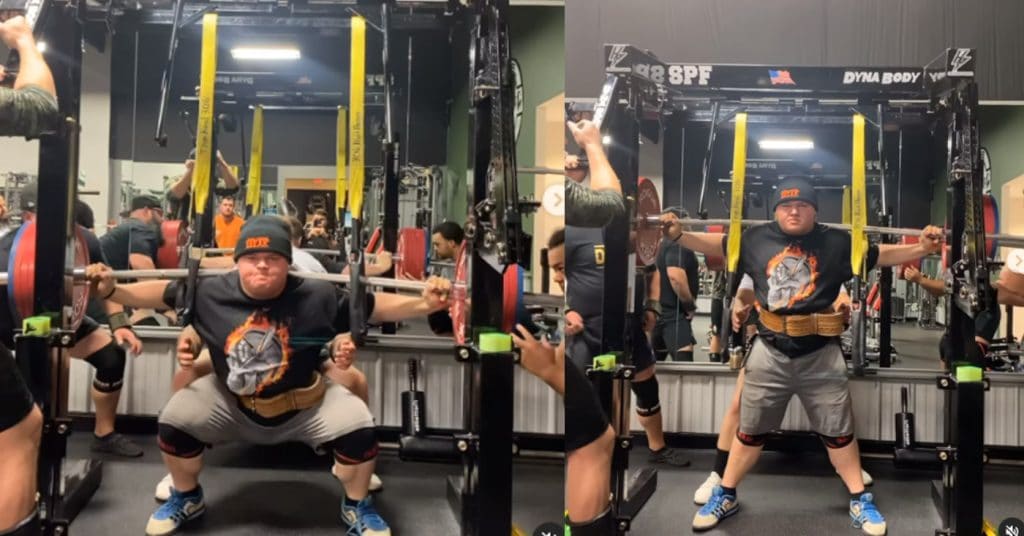 Jackson Powell Squat 700lbs