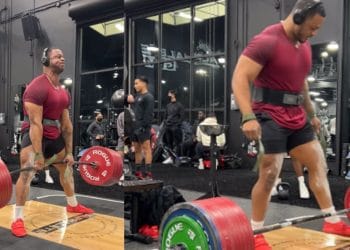 Jamal Browner Deadlifts Monstrous 483 Kg