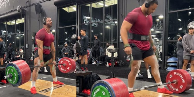 Jamal Browner Deadlifts Monstrous 483 Kg