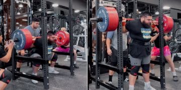 Jesus Olivares 412kg Squat